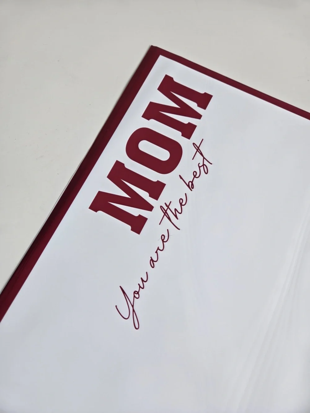Korean Wrapping paper Mom Waterproof 20 Sheets -mother’s day